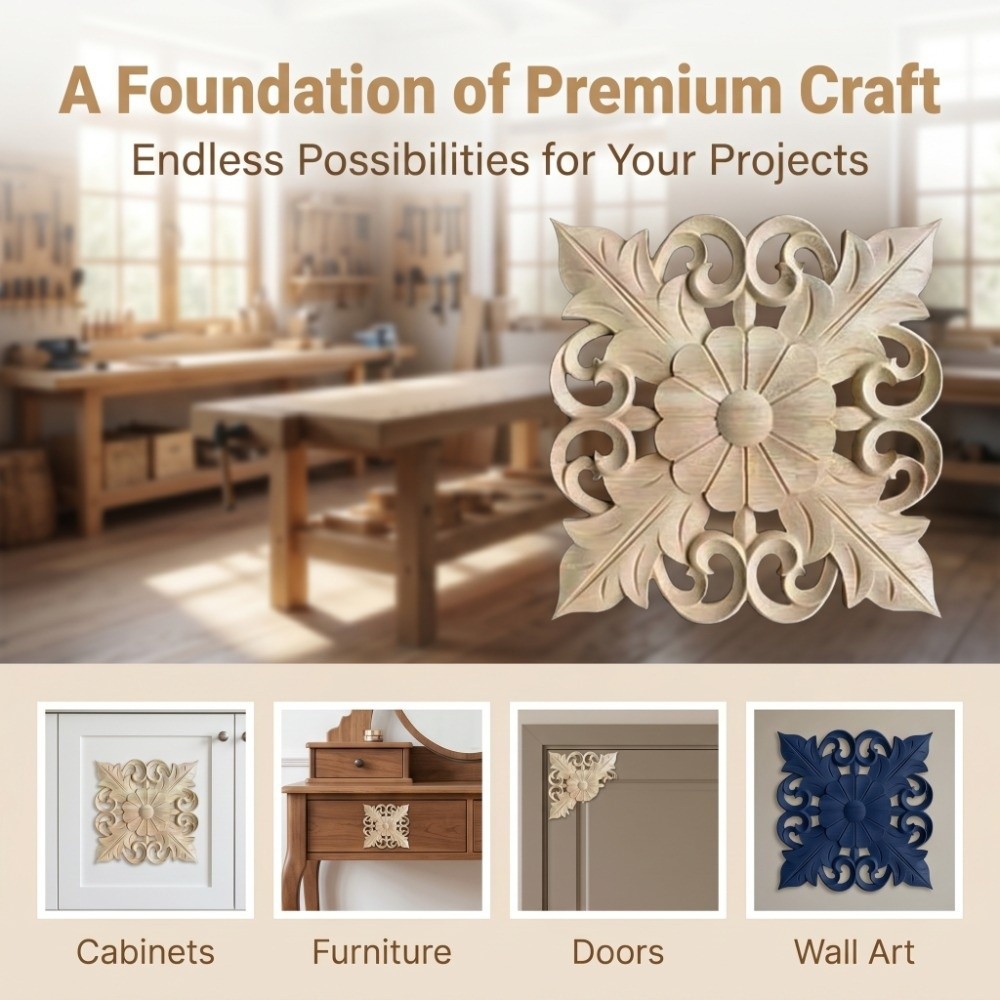 Home Embellishment Wood Wood C - Craft Embellishment recension och pris