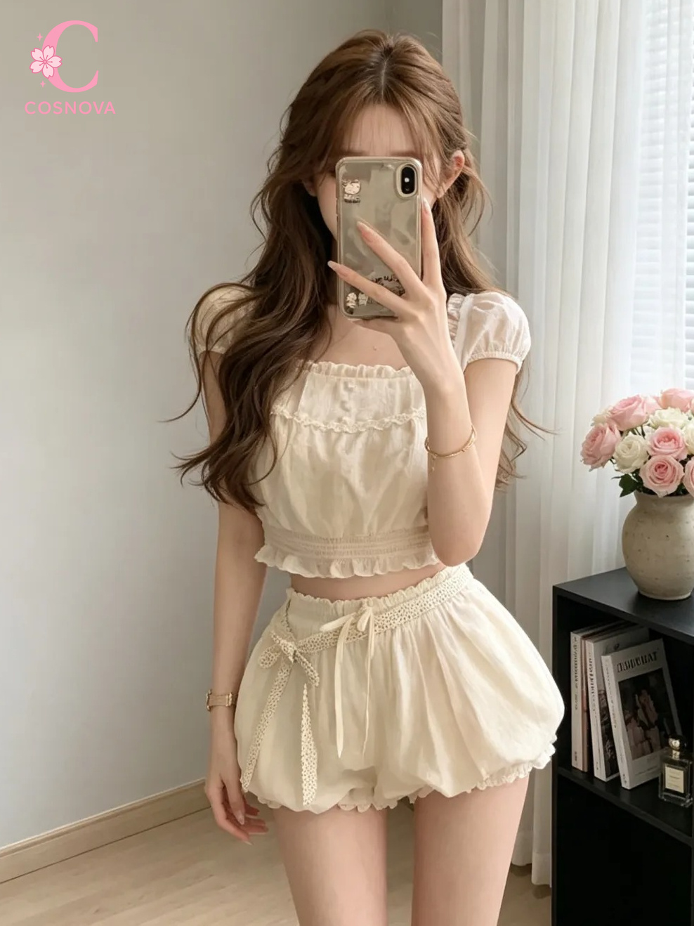 Summer Coquette Sweet 2 Piece  - Elastic Lace Trim recension och pris