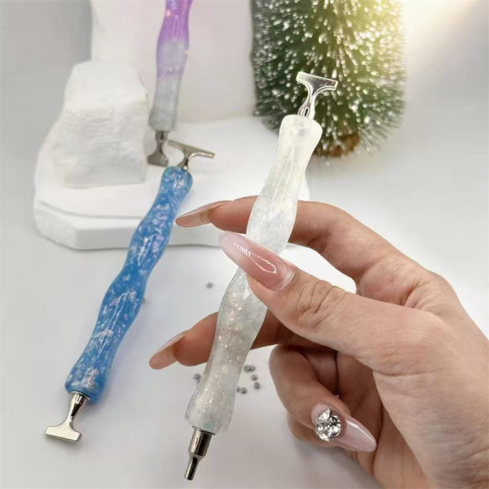 New Wavy  Resin Diamond Painti - Embroidery Embellishments recension och pris