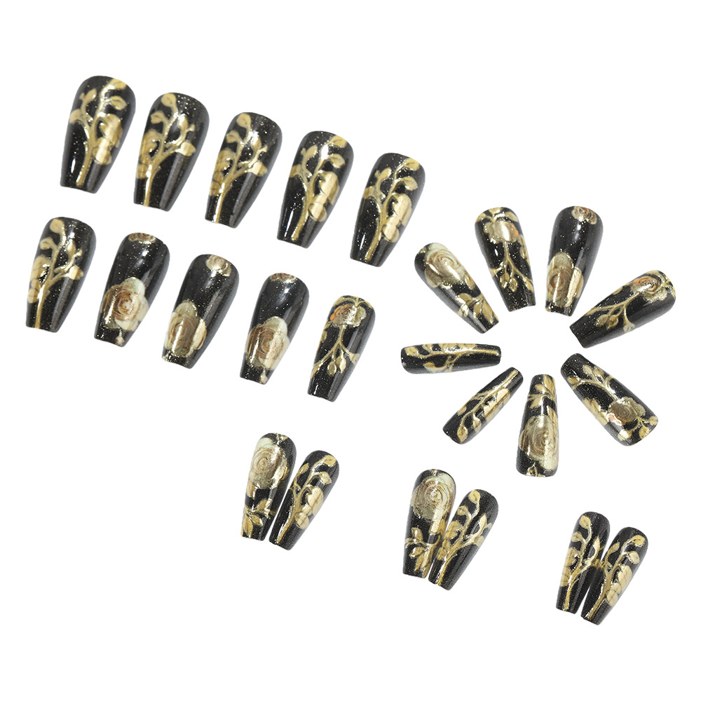 3D fake nails for women girls  - Embroidery Embellishments recension och pris