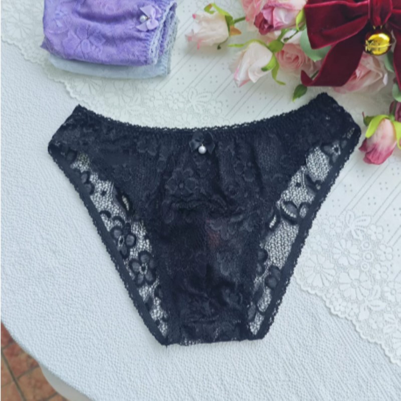 Sheer Sexy Man's Lace Panties  - Embroidery Embellishments recension och pris