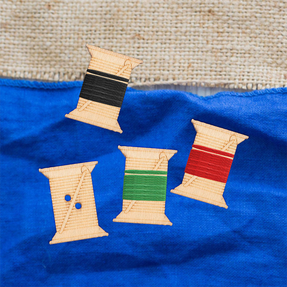 100Pcs Wooden Embroidery Floss - Embroidery Embellishments recension och pris
