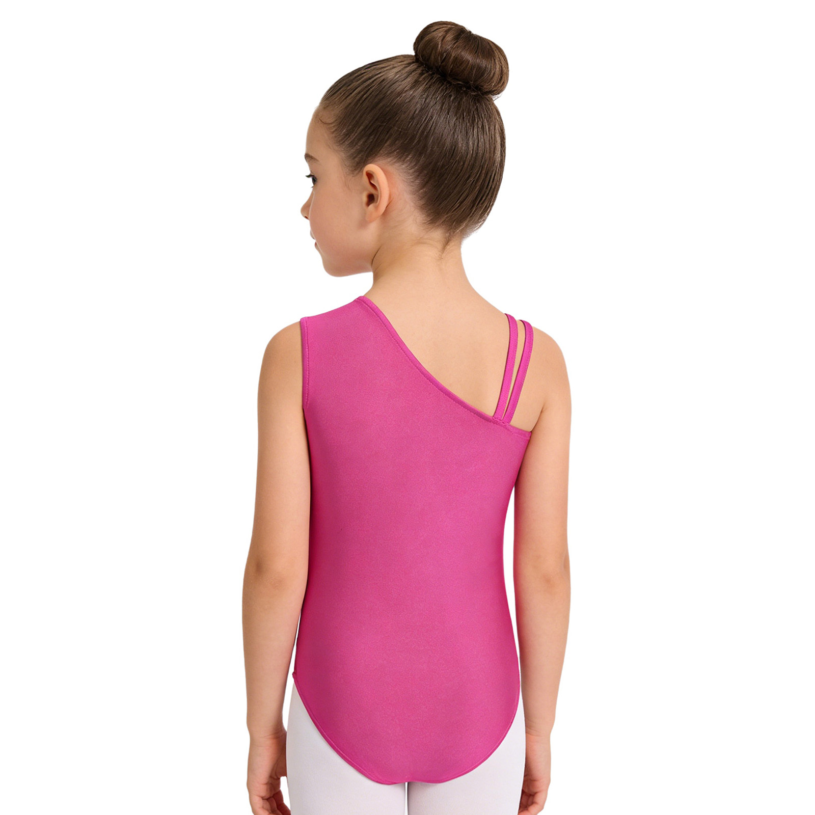 Kid Girls Figure Skating Balle - Rhinestone Banding Trim recension och pris
