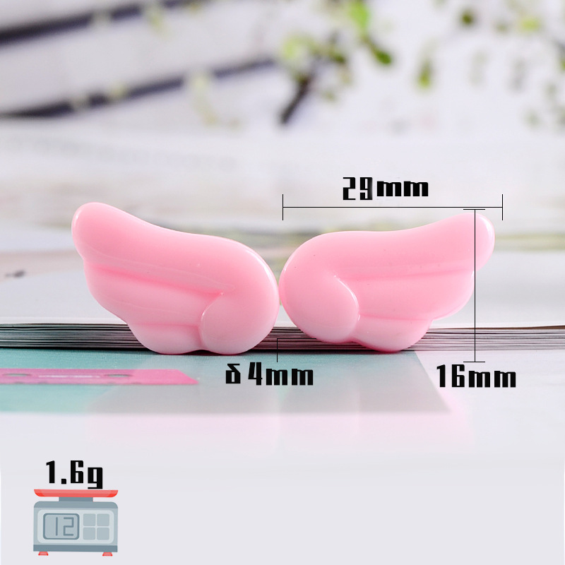 10PCS Kawaii Cute Angel Wings  - Craft Embellishment recension och pris