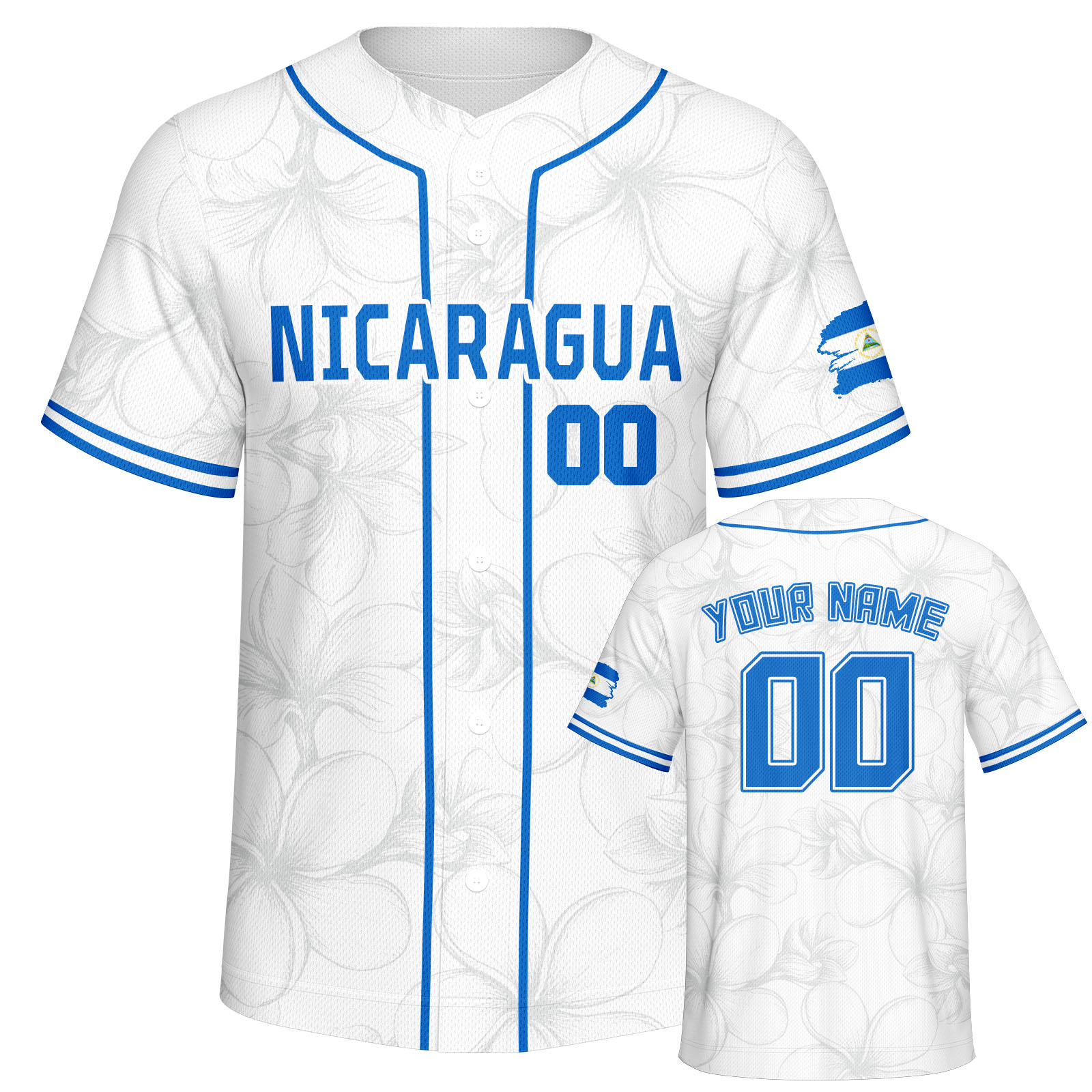 Personalized Nicaragua Basebal - Embellish Knit recension och pris