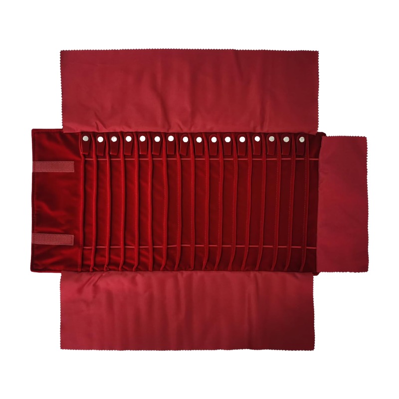 Travel Jewelry Organizer Case  - Velvet Ribbon Roll recension och pris